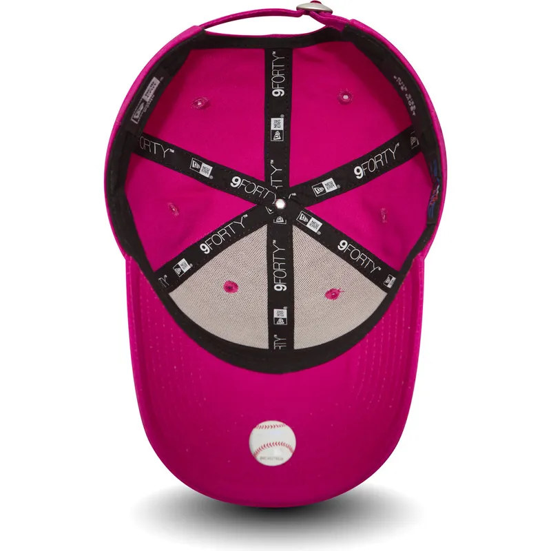 cap-zaoblena-pink-adjustable-strap-9forty-essential-new-york-yankees-mlb-new-era cap-zaoblena-pink-adjustable-strap-9forty-essential-new-york-yankees-mlb-new-era