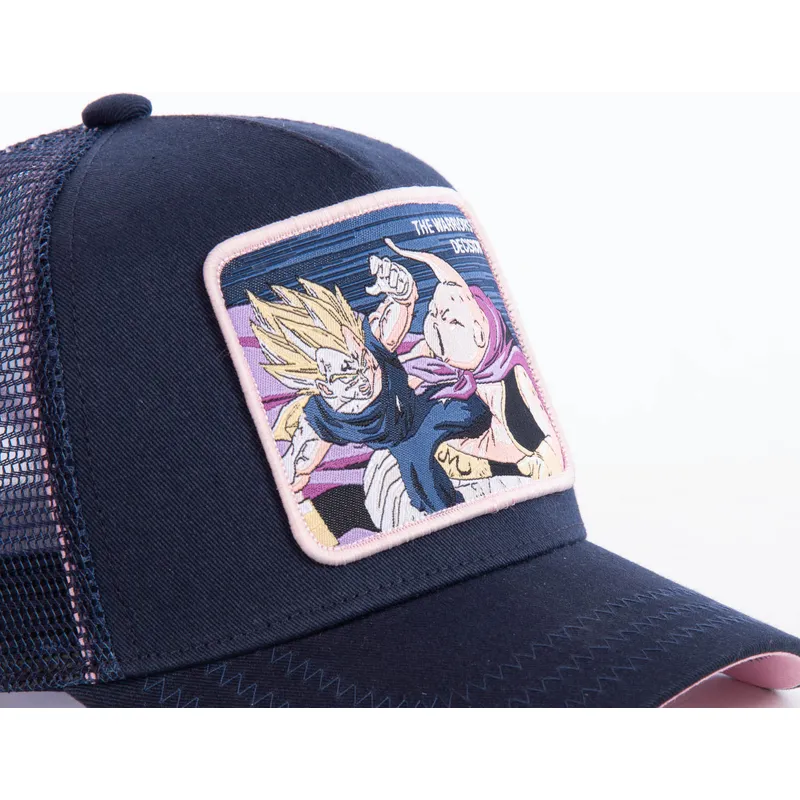 cepice-zaoblena-namornicka-modra-snapback-warriors-decision-fin1-vegeta-vs-buu-dragon-ball-capslab