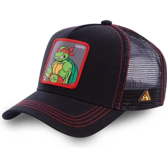 cepice-zaoblena-cerna-snapback-rap-raphael-teenage-mutant-ninja-turtles-capslab