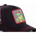 cepice-zaoblena-cerna-snapback-rap-raphael-teenage-mutant-ninja-turtles-capslab
