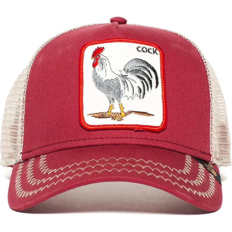 cepice-zaoblena-cervena-snapback-rooster-the-farm-goorin-bros