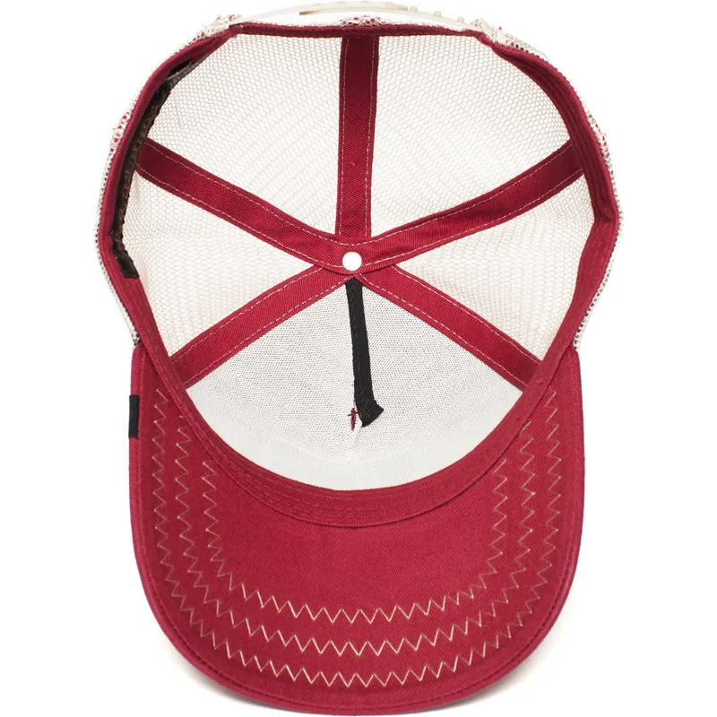 cepice-zaoblena-cervena-snapback-rooster-the-farm-goorin-bros