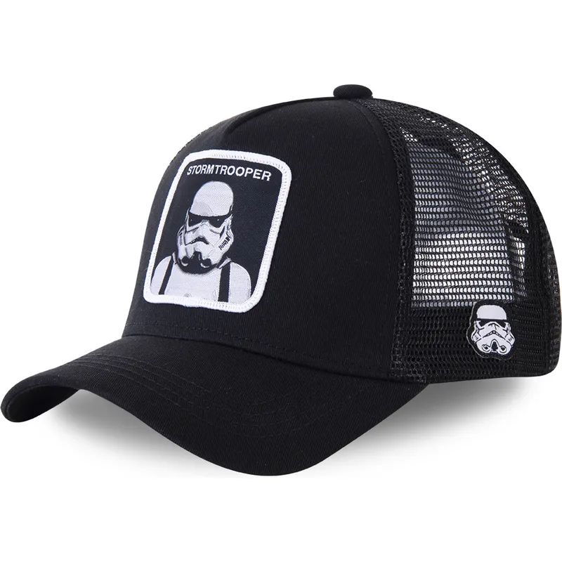 cepice-zaoblena-zadne-zvire-cerna-snapback-stormtrooper-ba-star-wars-stormtrooper-star-wars-capslab