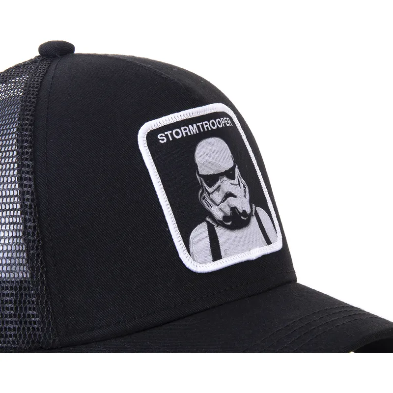 cepice-zaoblena-zadne-zvire-cerna-snapback-stormtrooper-ba-star-wars-stormtrooper-star-wars-capslab