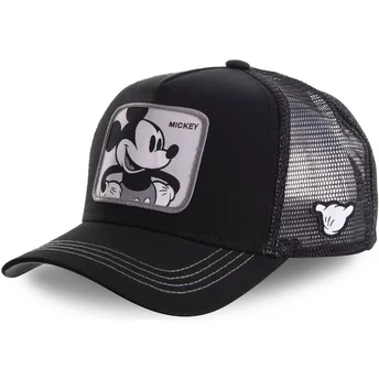 Capslab Mickey Mouse MIC5 Disney Black Trucker Hat