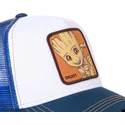 cepice-zaoblena-bila-snapback-baby-bgr2-groot-marvel-comics-capslab
