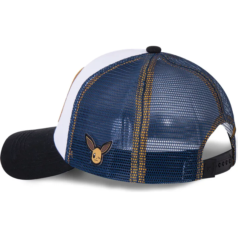 cepice-zaoblena-bila-snapback-evo3-eevee-pokemon-capslab