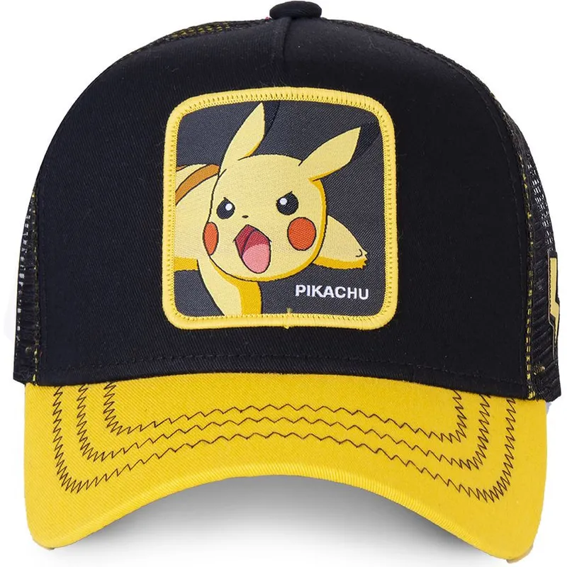 cepice-zaoblena-cerna-snapback-pik6-pikachu-pokemon-capslab