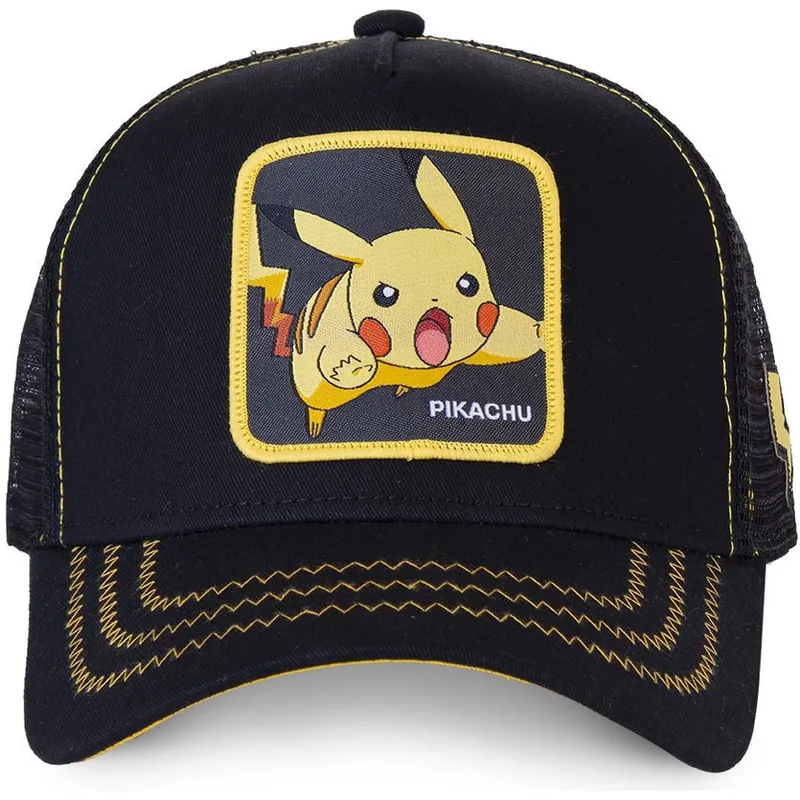schwarze-trucker-cap-pikachu-pik7-pokemon-von-capslab