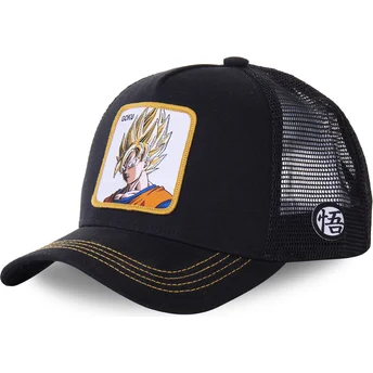 Svart trucker-keps Son Goku Super Saiyan GO4 Dragon Ball från Capslab