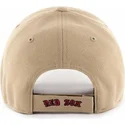 cepice-zaoblena-khaki-snapback-ajustable-mvp-boston-red-sox-mlb-47-brand
