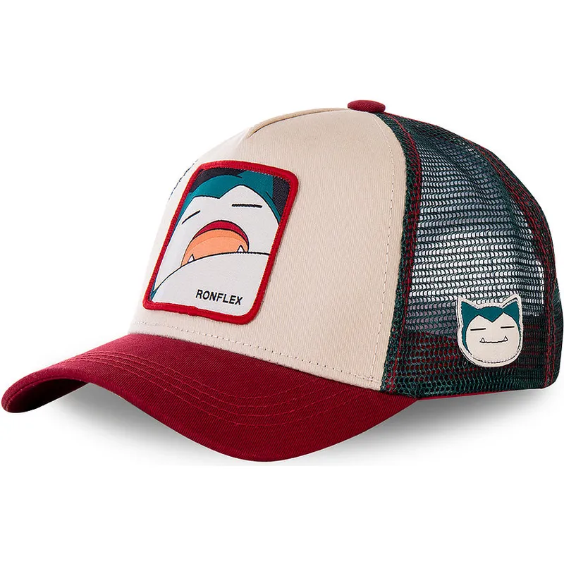 cepice-zaoblena-bezova-snapback-sno2-snorlax-pokemon-capslab