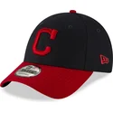 cepice-zaoblena-namornicka-modra-nastavitelny-9forty-the-league-cleveland-indians-mlb-new-era