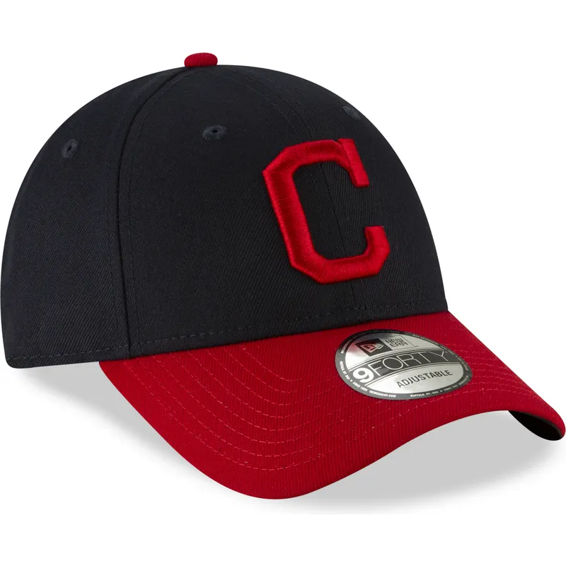 cepice-zaoblena-namornicka-modra-nastavitelny-9forty-the-league-cleveland-indians-mlb-new-era