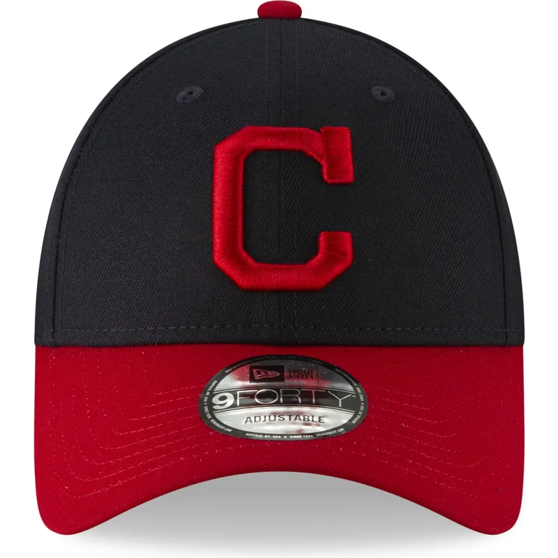 cepice-zaoblena-namornicka-modra-nastavitelny-9forty-the-league-cleveland-indians-mlb-new-era