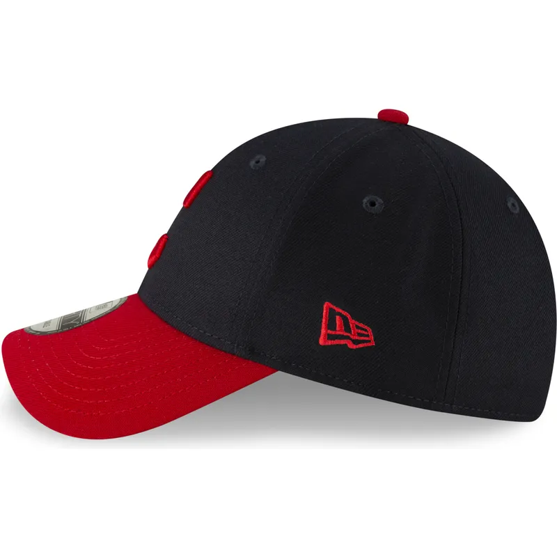 cepice-zaoblena-namornicka-modra-nastavitelny-9forty-the-league-cleveland-indians-mlb-new-era