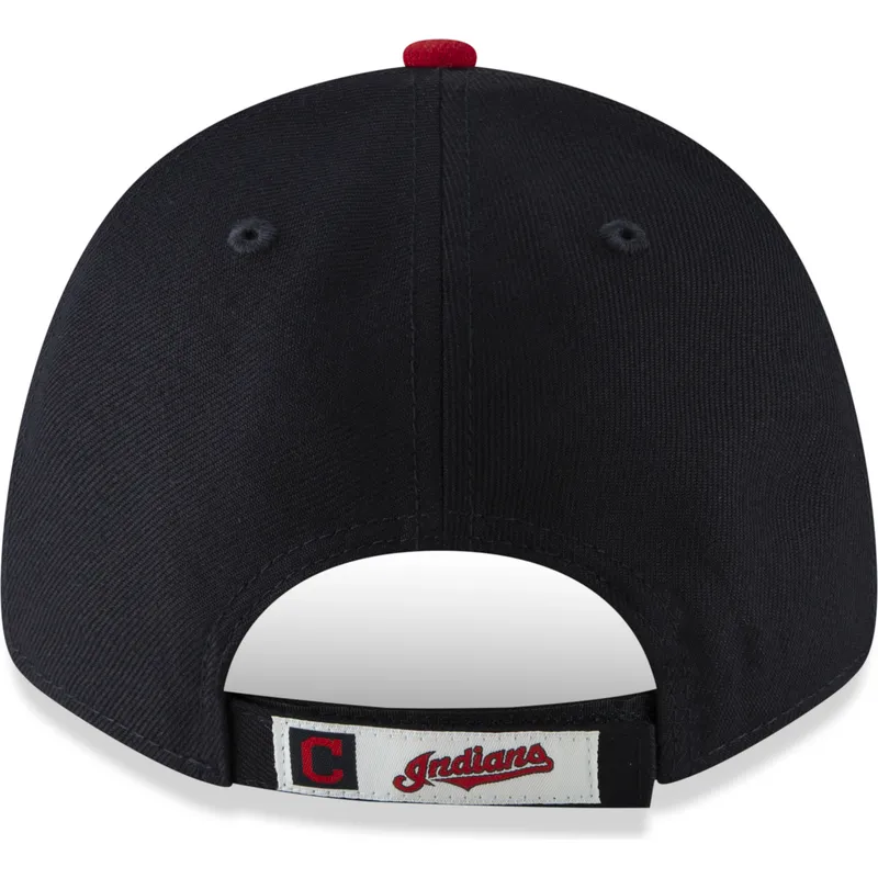 cepice-zaoblena-namornicka-modra-nastavitelny-9forty-the-league-cleveland-indians-mlb-new-era