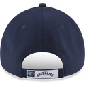 blaue-verstellbare-curved-cap-9forty-the-league-der-memphis-grizzlies-nba-von-new-era