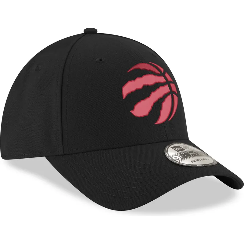 svart-kurvad-keps-med-rott-logo-justerbar-9forty-the-league-fran-toronto-raptors-nba-av-new-era