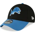 cepice-zaoblena-cerna-nastavitelny-9forty-the-league-detroit-lions-nfl-new-era