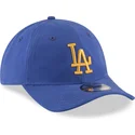 cepice-zaoblena-modra-nastavitelny-dorado-9twenty-nylon-packable-los-angeles-dodgers-mlb-new-era