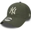 cepice-zaoblena-zelena-nastavitelny-9twenty-nylon-packable-new-york-yankees-mlb-new-era