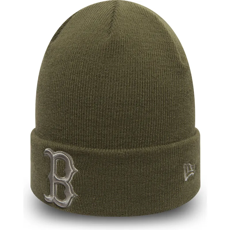 cepice-zelena-cuff-knit-league-essential-boston-red-sox-mlb-new-era