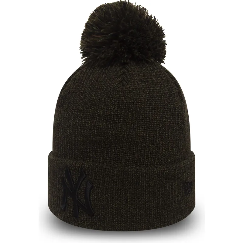 cepice-pompon-cerna-cuff-knit-marl-bobble-new-york-yankees-mlb-new-era
