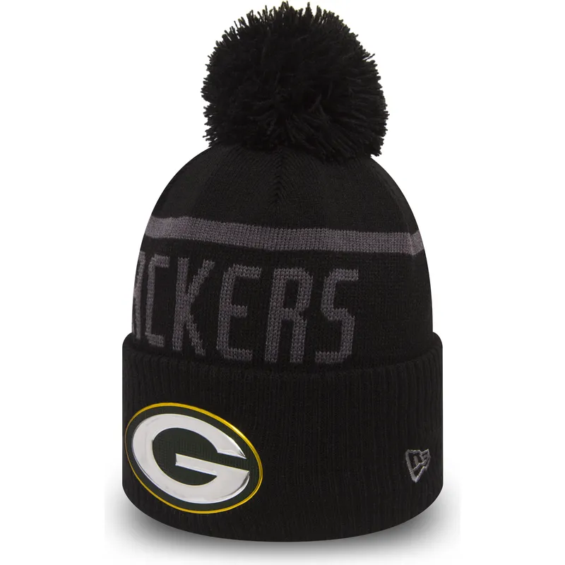 cepice-pompon-cerna-cuff-knit-coll-green-bay-packers-nfl-new-era