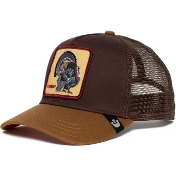 cepice-zaoblena-hneda-snapback-wild-turkey-the-farm-goorin-bros