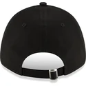 verstellbare-schwarze-kappe-mit-gebogenem-schirm-und-orangem-logo-9forty-league-essential-neon-der-new-york-yankees-mlb-von-new-