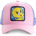 cepice-zaoblena-ruzova-snapback-twe1-tweety-looney-tunes-capslab