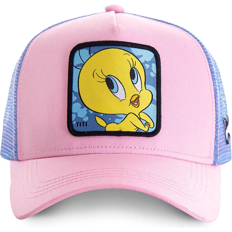 cepice-zaoblena-ruzova-snapback-twe1-tweety-looney-tunes-capslab