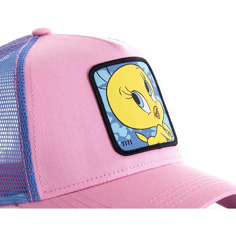 cepice-zaoblena-ruzova-snapback-twe1-tweety-looney-tunes-capslab