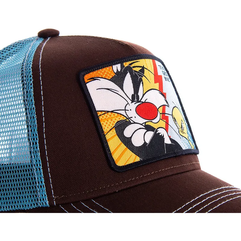 cepice-zaoblena-hneda-snapback-vs-tvg1-sylvester-a-tweety-looney-tunes-capslab