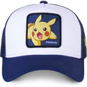 cepice-zaoblena-modra-snapback-8-pikachu-pokemon-capslab