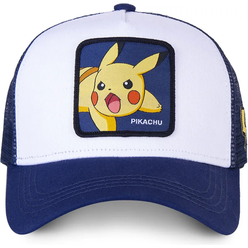 cepice-zaoblena-modra-snapback-8-pikachu-pokemon-capslab
