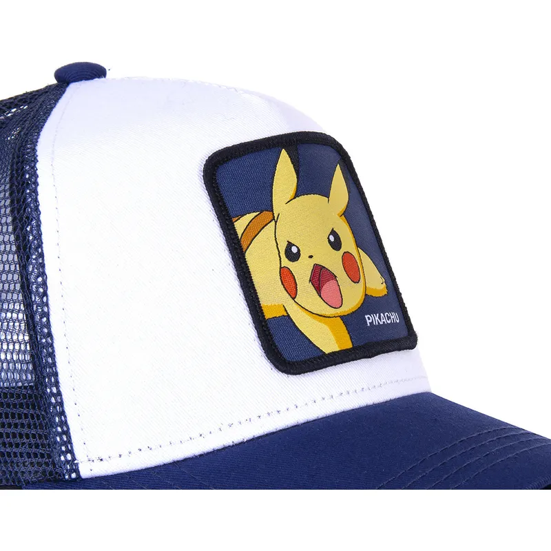 cepice-zaoblena-modra-snapback-8-pikachu-pokemon-capslab
