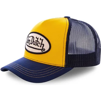 Čepice zaoblená oranžová snapback COL ORA Von Dutch