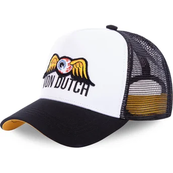 Čepice zaoblená žádné zvíře bílá snapback EYEPAT1 Von Dutch