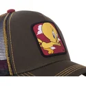 grune-trucker-kappe-tweety-tit2-looney-tunes-von-capslab