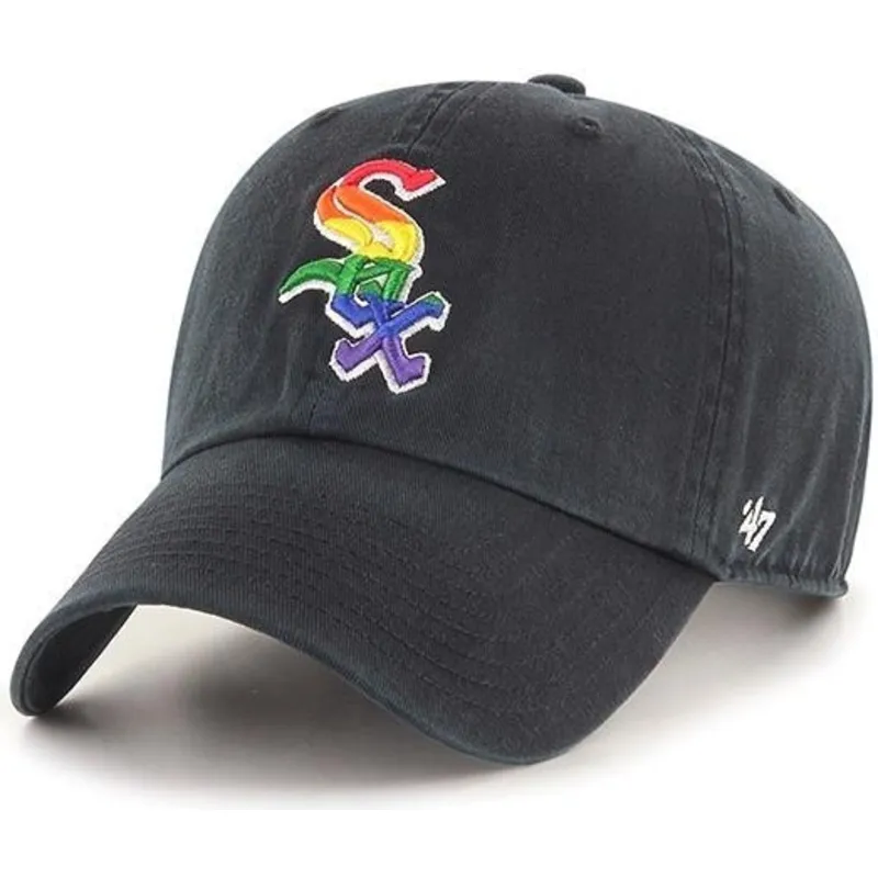 cepice-zaoblena-cerna-nastavitelny-chicago-white-sox-mlb-47-brand