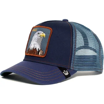 cepice-zaoblena-namornicka-modra-snapback-eagle-the-farm-goorin-bros