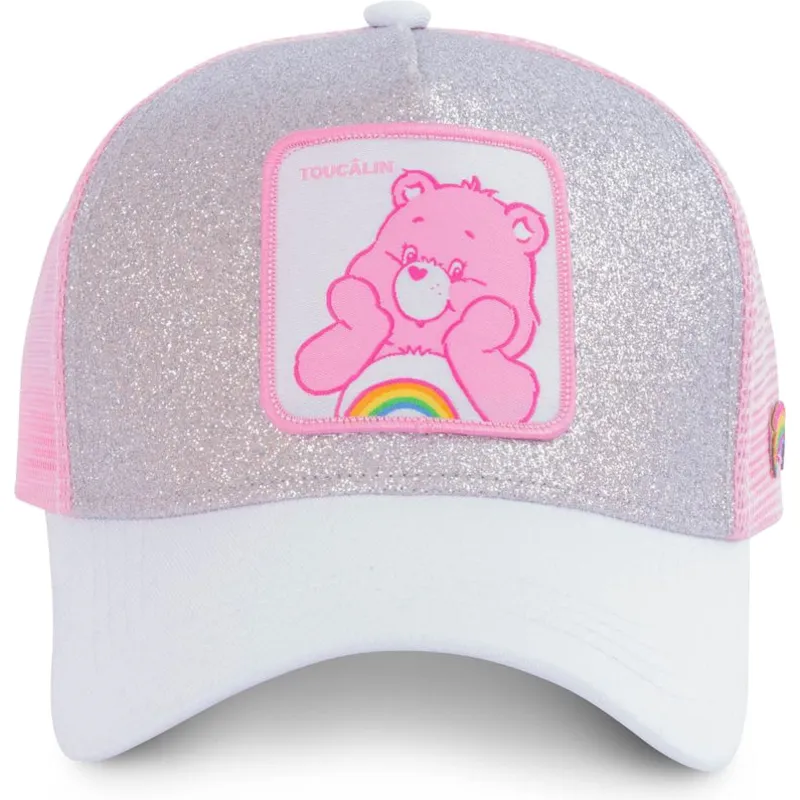 cepice-zaoblena-seda-snapback-rosa-purpurina-cal-veselka-starostlivi-medvidi-capslab