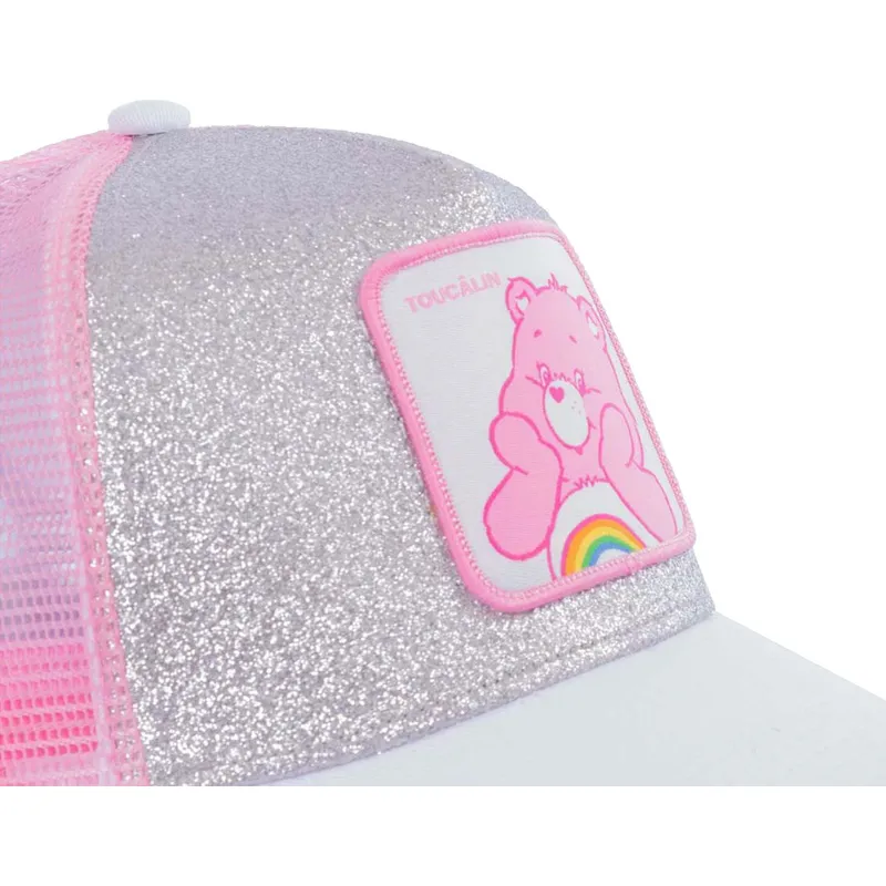 cepice-zaoblena-seda-snapback-rosa-purpurina-cal-veselka-starostlivi-medvidi-capslab