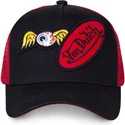 cepice-zaoblena-cerna-snapback-dblpat-von-dutch