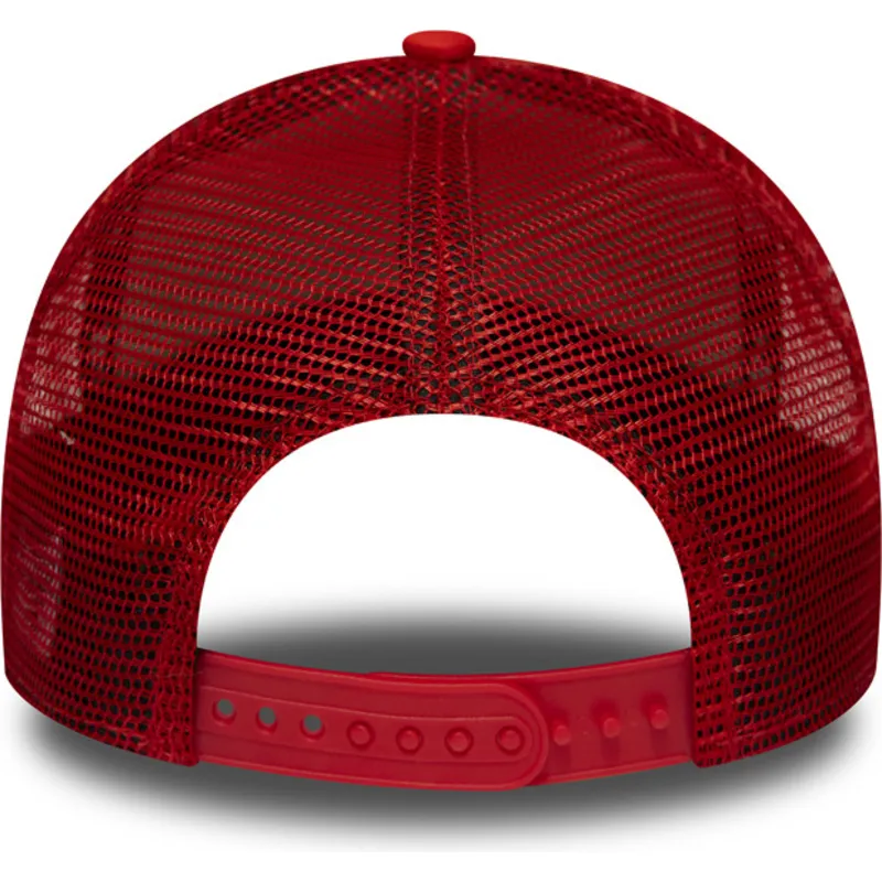 cepice-zaoblena-cervena-snapback-a-frame-usa-patch-california-new-era cepice-zaoblena-cervena-snapback-a-frame-usa-patch-california-new-era