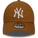 cepice-zaoblena-hneda-nastavitelny-trigo-9forty-league-essential-new-york-yankees-mlb-new-era