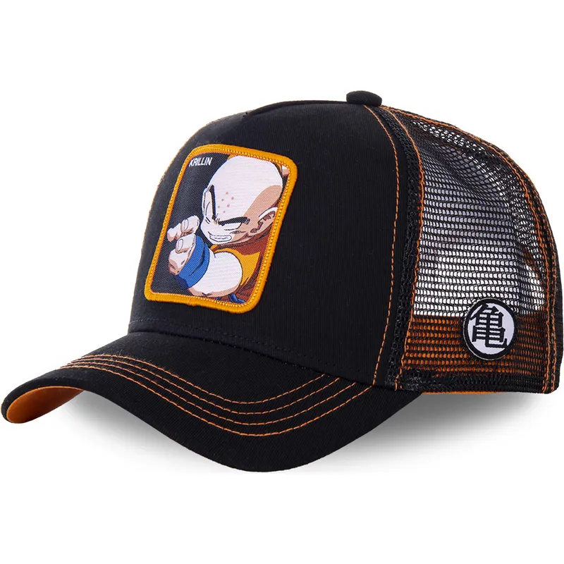cepice-zaoblena-cerna-snapback-kri4-krillin-dragon-ball-capslab