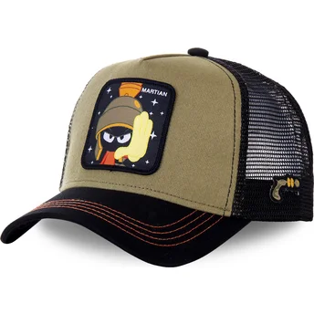 Čepice zaoblená hnědá snapback MAR2 Marvin Marťan Looney Tunes Capslab